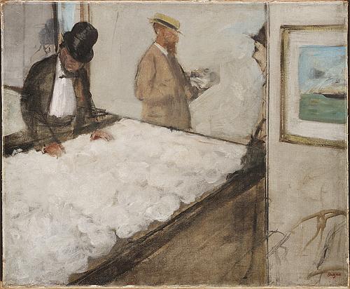 Edgar Degas Cotton Merchants in New Orleans oil painting picture